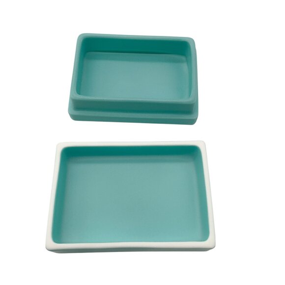 Tiffany & Co. Tiffany Blue Fine Bone China Trinket Gift Box - Picture 3 of 5